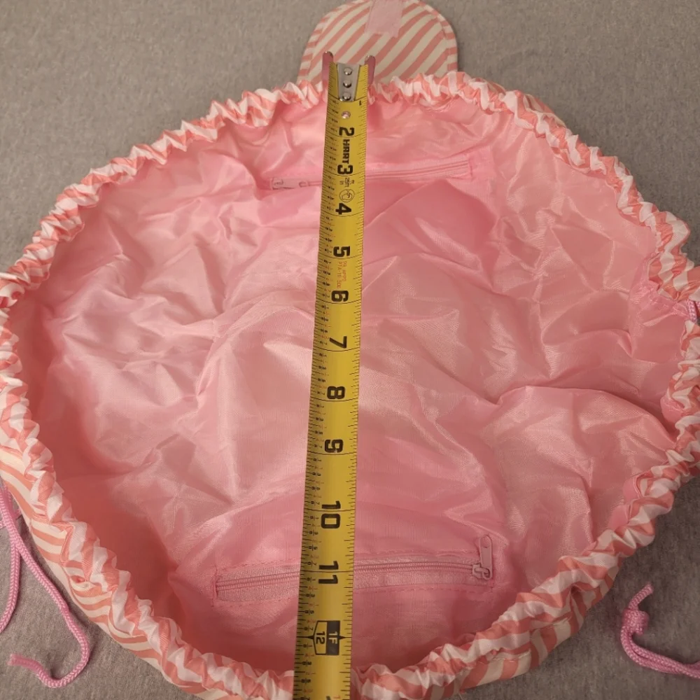 Foldable Makeup Bag with Draw String and Pockets Travel Compact NWOT